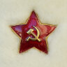 Шапка-ушанка комначсостава РККА обр.1940г. (белая цигейка)